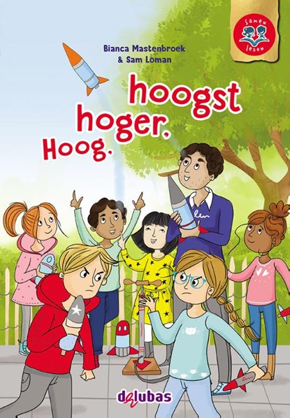 Hoog, hoger, hoogst geschreven door Bianca Mastenbroek. Aan dit digitale samenleesboek werkte Wiggert Loonstra mee.